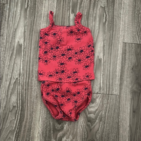 Floral Pink Kids Matching Set - Picture 1 of 5